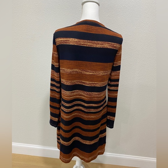 Brand New Emery Rose striped black and brown cardigan. Size medium. - Picture 5 of 5